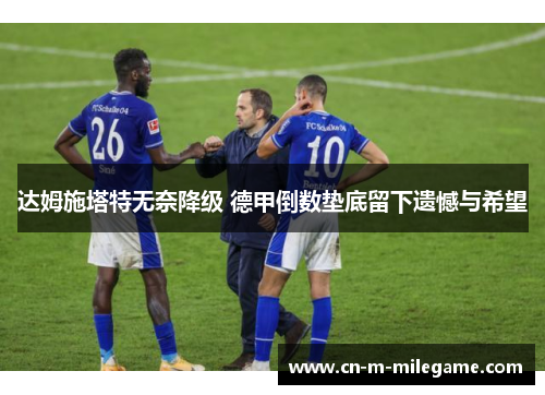 达姆施塔特无奈降级 德甲倒数垫底留下遗憾与希望